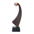 Golf Award, Bronze Metalic Finish - 8"